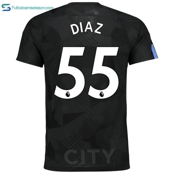 Camiseta Manchester City 3ª Diaz 2017/18